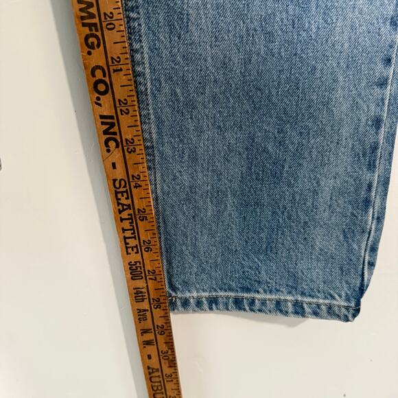 Everlane Women's Jeans The Curvy 90s Cheeky Straight NEW NWT 27 Vintage Mid Blue - Picture 4 of 9